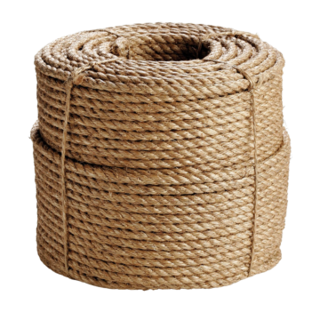 1/4 in 600 ft Natural Manilla Twisted Rope