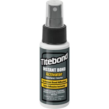 Titebond Instant Bond Activator (Clear) 2 oz