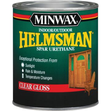 Minwax Helmsman Spar Urethane (Gloss - Clear) 1 qt