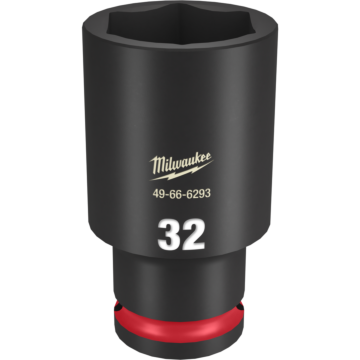 Milwaukee SHOCKWAVE™ Impact Duty 1/2" Drive 32MM Deep 6 Point Socket