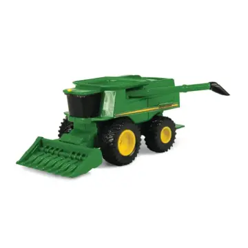 TOMY 3+ Plastic Green Mini Combine Toy Truck with Grain Head