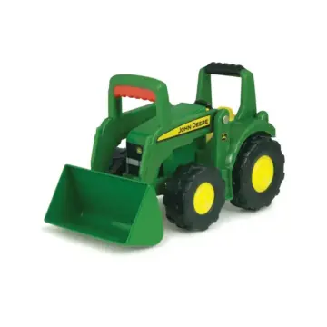 TOMY 3+ Die Cast and Plastic Green Mini Big Scoop Toy Tractor