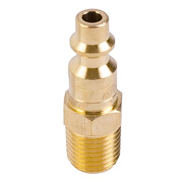 Amflo® Brass Male Type D Snap Adapter Plug