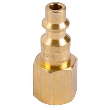 Amflo® Brass Male I/M-Style Snap Adapter Plug