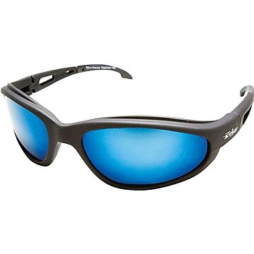 Edge TSMAP218 Polarized Safety Glasses, Unisex, Polycarbonate Lens, Full Frame, Nylon Frame, Black Frame
