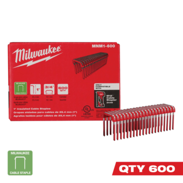 Milwaukee 1" Insulated Cable Staples