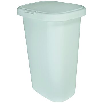 Rubbermaid 5L58 FG5L5806WHT Waste Can, 52 qt Capacity, Plastic, White, 25-1/2 in H