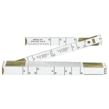 Lufkin 6' x 5/8" Masonry Wood Rule Red End®