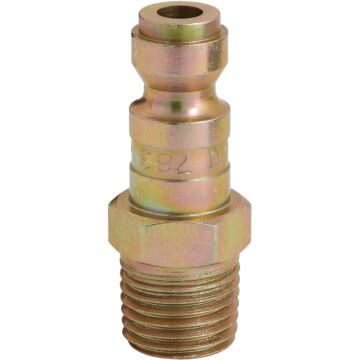 Milton 1/4 In. FMPT Steel-Plated T-Style Plug