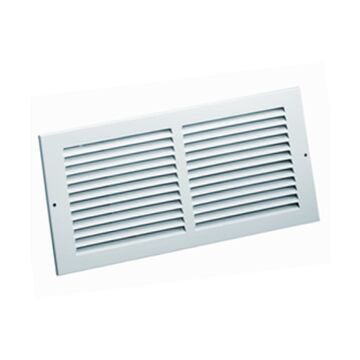 20 x 10 in 129 sq-in Steel Wall Return Grille