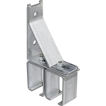 National Hardware N104-414 Box Rail Bracket, 4-25/32 in W x 1-3/4 in D x 8-1/16 in H Dimensions, Steel, Galvanized