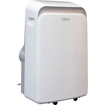 Comfort-Aire PSH-141D Portable Air Conditioner, 115 V, 60 Hz, 13500 Btu/hr Cooling, 11000 Btu/hr Heating, 3-Speed