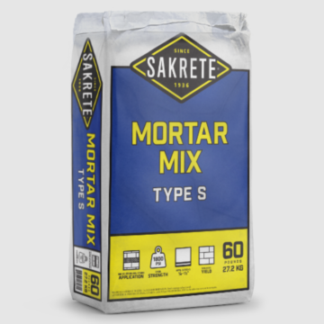 Sakrete Type S Mortar Mix - 80 lb