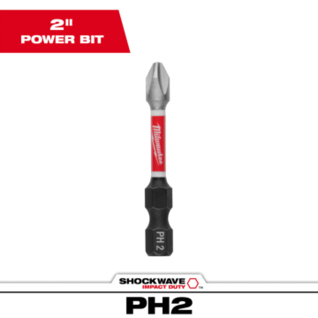 SHOCKWAVE™ Impact Duty Phillips #2 Power Bit