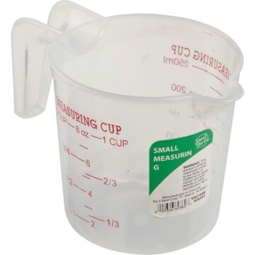 Smart Savers 1 Cup White Plastic Measuring Cup