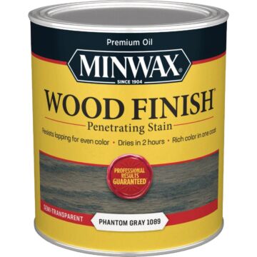 Minwax 1 Qt. Phantom Gray Wood Finish