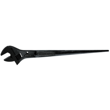 Klein Tools Adjustable Spud Wrench, 16-Inch, 1-5/8-Inch, Tether Hole