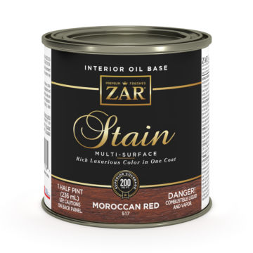 MOROCCAN RED- ZAR INT OILBASE STAIN