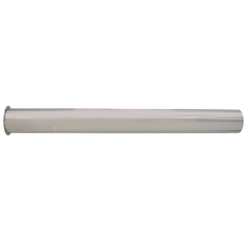 Jones Stephens 1-1/2" x 6" Chrome Plated Brass Sink Tailpiece 22 Gauge