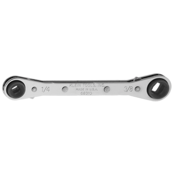 Klein Tools Ratcheting Refrigeration Wrench 5-1/2-Inch