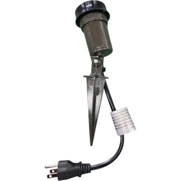Southwire Floodlight Holder w/Spike, Metal
