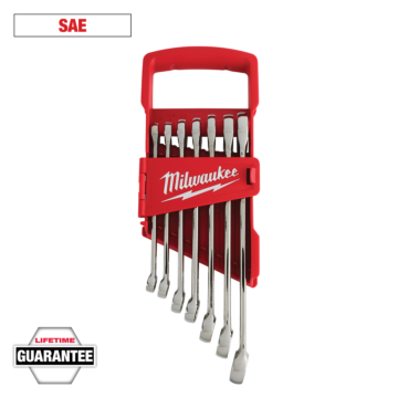 Milwaukee 7pc Combination Wrench Set - SAE