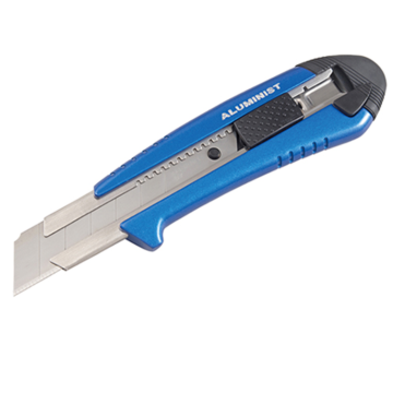 Rock Hard Aluminist®, auto lock blade lock, 3 x Rock Hard Blade™, blue