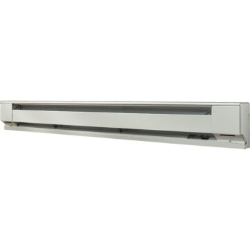 Fahrenheat 72 In. 1500-Watt 240-Volt Electric Baseboard Heater, Northern White