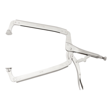 Irwin IRWIN Vise-Grip Original C Clamp, Locking, Swivel Pad Tip, 18-Inch