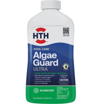 HTH Pool Care Algae Guard Ultra 32 Oz. Liquid Algae Control