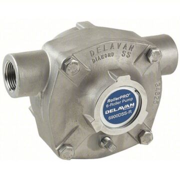 Delavan 6-Roller Stainless Steel Pump, Diamond Series