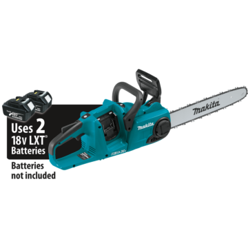 36V (18V X2) LXT® Brushless 16" Chain Saw, Tool Only