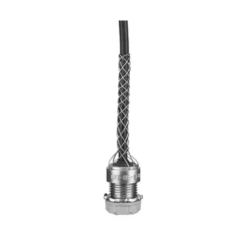 3/4 in 0.54-0.73 in 3/4 in NPS Insulated Straight Cord Strain Relief Grip