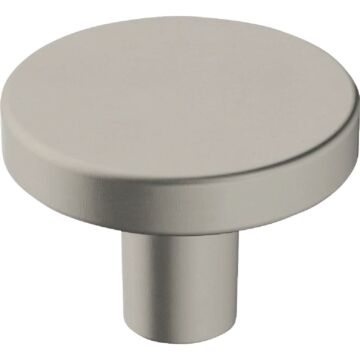 Amerock Versa Round Cabinet Knob (Satin Nickel - 6pk) 1-3/8 in.
