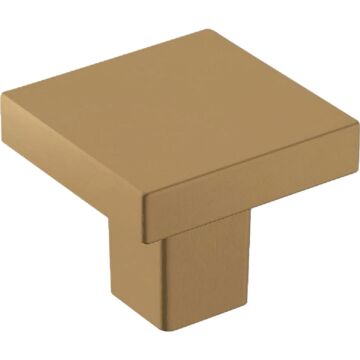 Amerock Monument Square Cabinet Knob (Champagne Bronze - 6pk) 1-3/16 in.