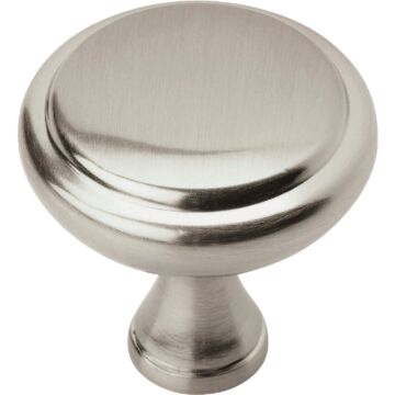 Amerock Arden Cabinet Knob (Satin Nickel - 6pk) 1-1/4 in.