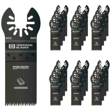 Imperial Blades ONE FIT 1-1/4 In. High Carbon Steel Japanese Tooth Precision Oscillating Blade (25-Pack)