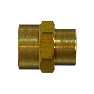 Pressure Connections Corp Coupler 1/4 x 1/8 in Female Pipe Coupler