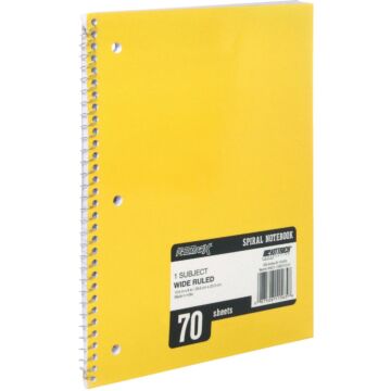 ProMark 8-1/4 In. W. x 10-1/2 In. H. 70-Sheet Side-Spiral Notebook