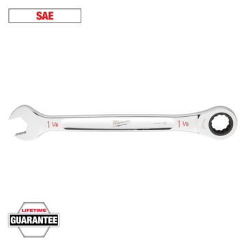 Milwaukee 1-1/8" Ratcheting Combination Wrench
