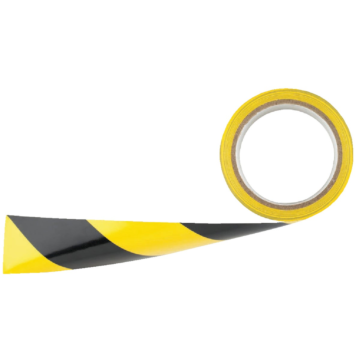 IRWIN Floor Tape, Yellow / Black, 2-Inch By 54-Foot
