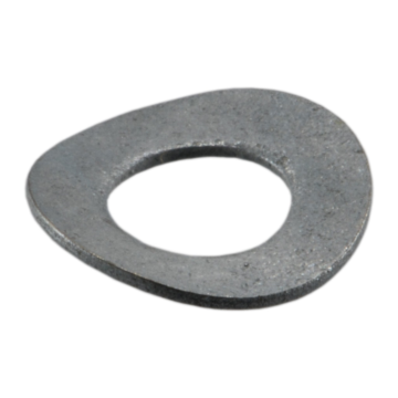 Wavy Lck Wash Zn, 5mm