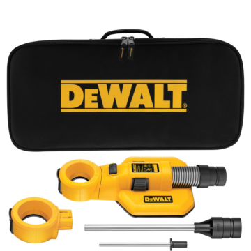 DEWALT Rotary Hammer Dust Shroud For Hole Cleaning
