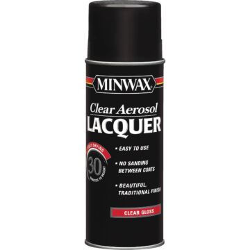 Minwax 11.5 Oz. Clear Gloss Spray Lacquer