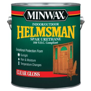 Minwax Helmsman VOC Gloss Spar Interior & Exterior Varnish, Gallon