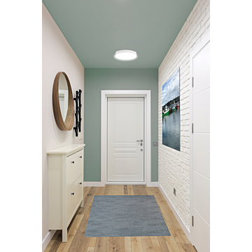 Satco LED Circline - 16 Watt - T9 - 3000K/4000K/6500K CCT Selectable - G10q Base - 120-277 Volt