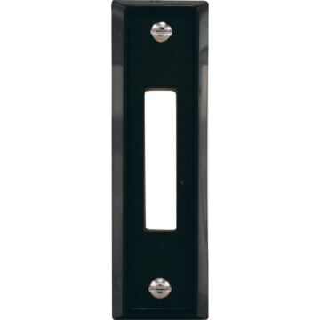 Doorbell Button Black Lighted