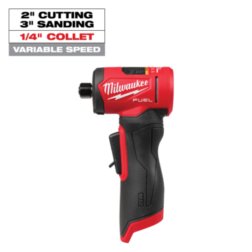 Milwaukee M12 FUEL™ 1/4" Right Angle Die Grinder