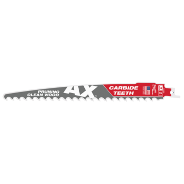 9" 3 TPI The AX™ with Carbide Teeth for Pruning & Clean Wood SAWZALL® Blade 1PK