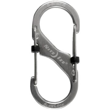 Nite Ize S-Biner Size 2 10 Lb.Capacity Stainless Steel S-Clip Key Ring